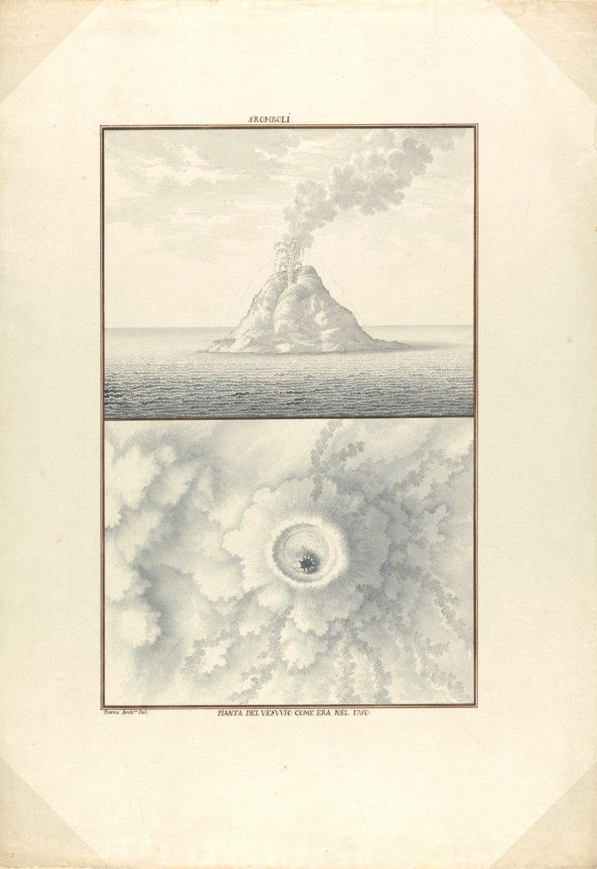 Stromboli de Giovanni Battista Borra