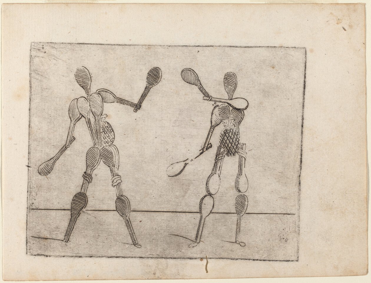 De "Bizzarie di várias figuras" de Giovanni Battista Bracelli