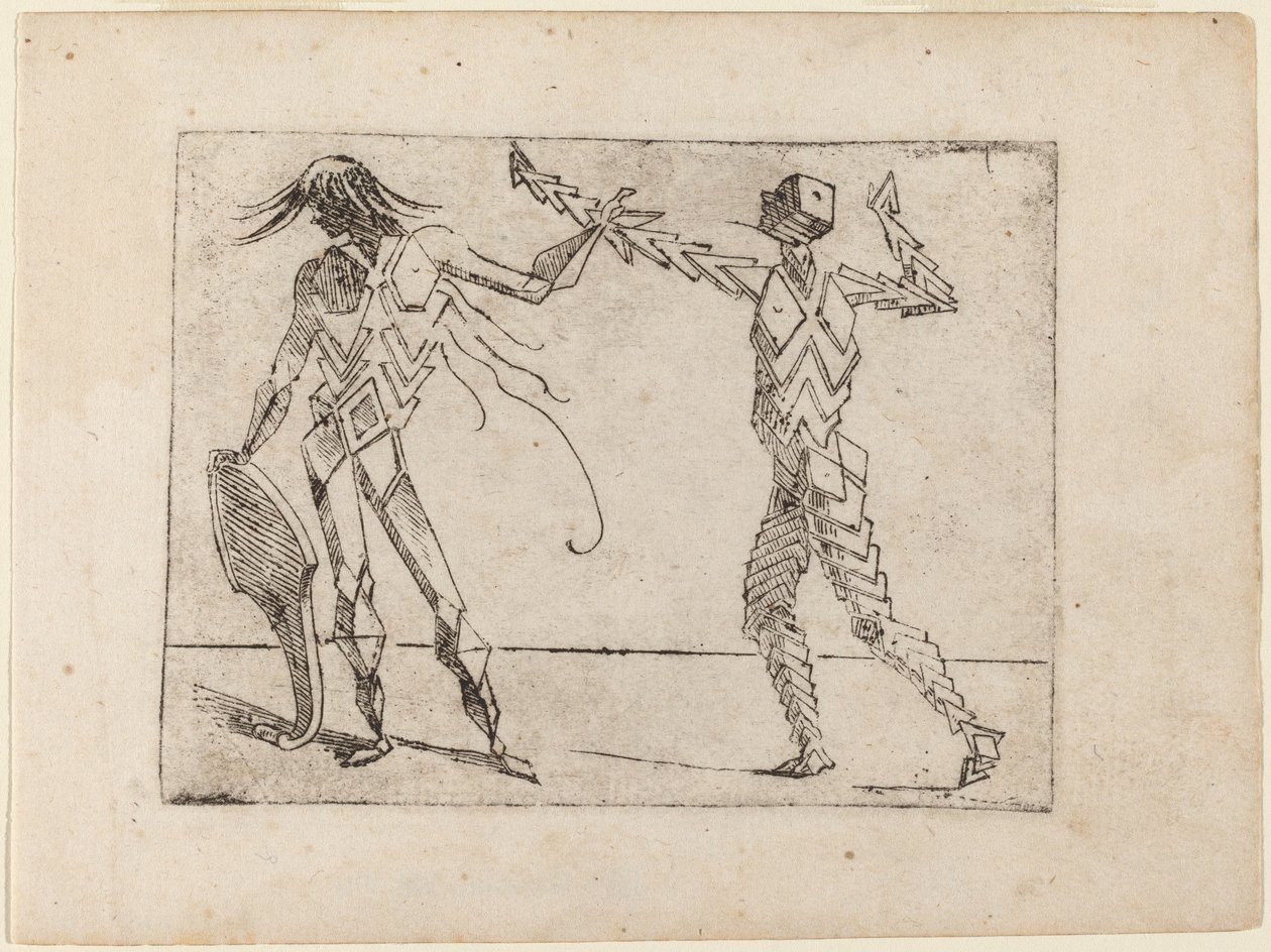 De "Bizzarie di várias figuras" de Giovanni Battista Bracelli