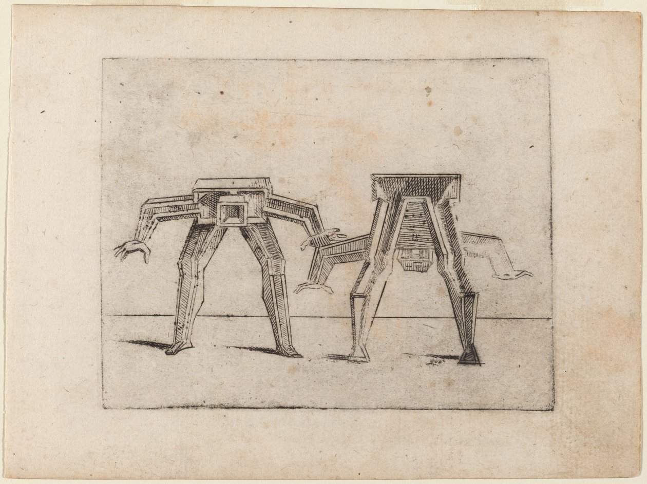 From "Bizzarie di varie Figure" de Giovanni Battista Bracelli