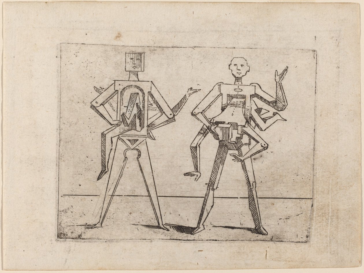 De "Bizzarie di várias figuras" de Giovanni Battista Bracelli