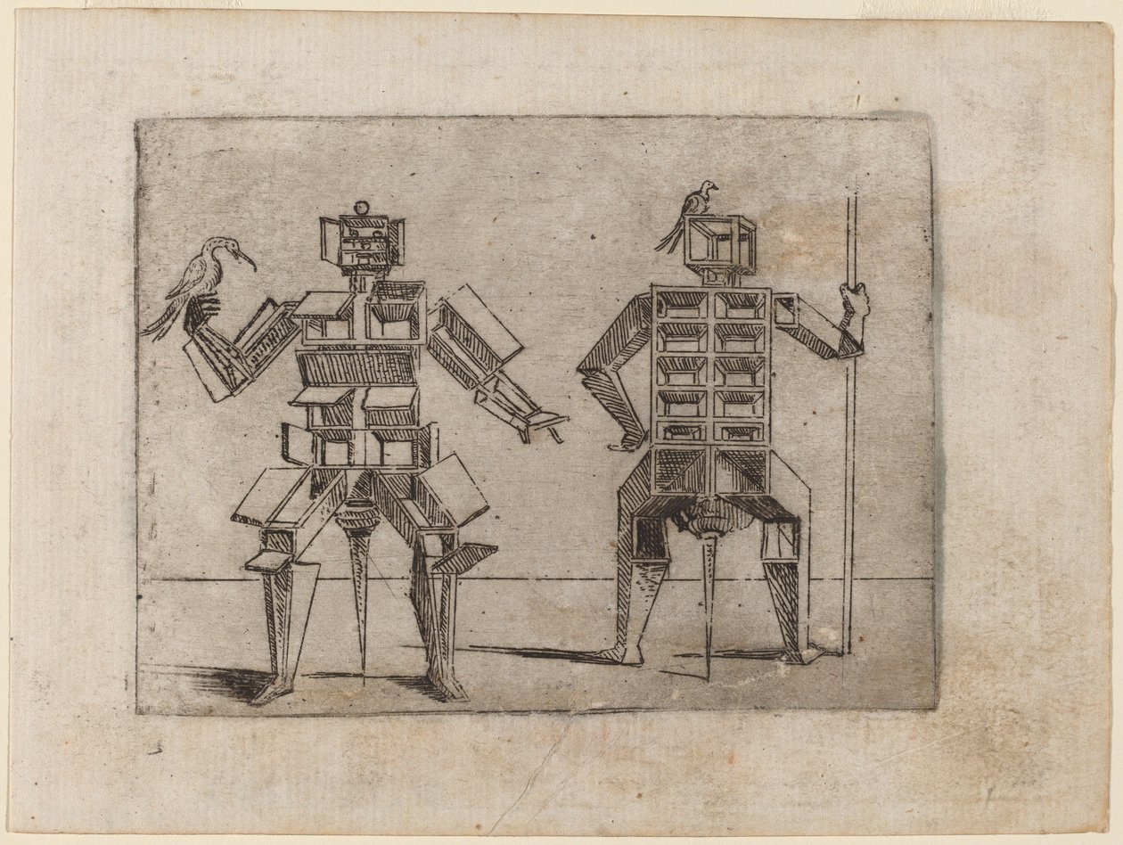 De "Bizzarie di várias figuras" de Giovanni Battista Bracelli