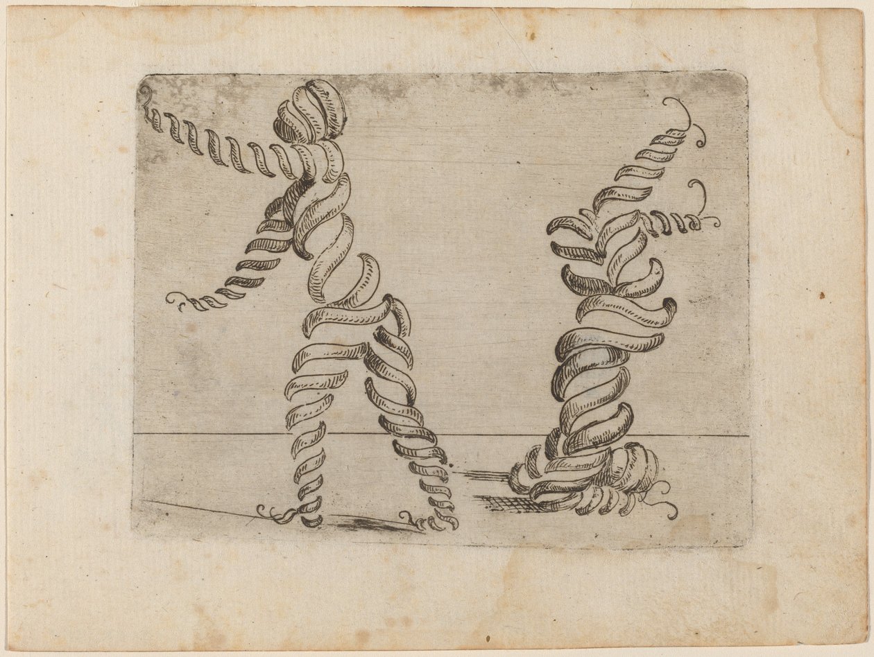 De "Bizzarie di várias figuras" de Giovanni Battista Bracelli