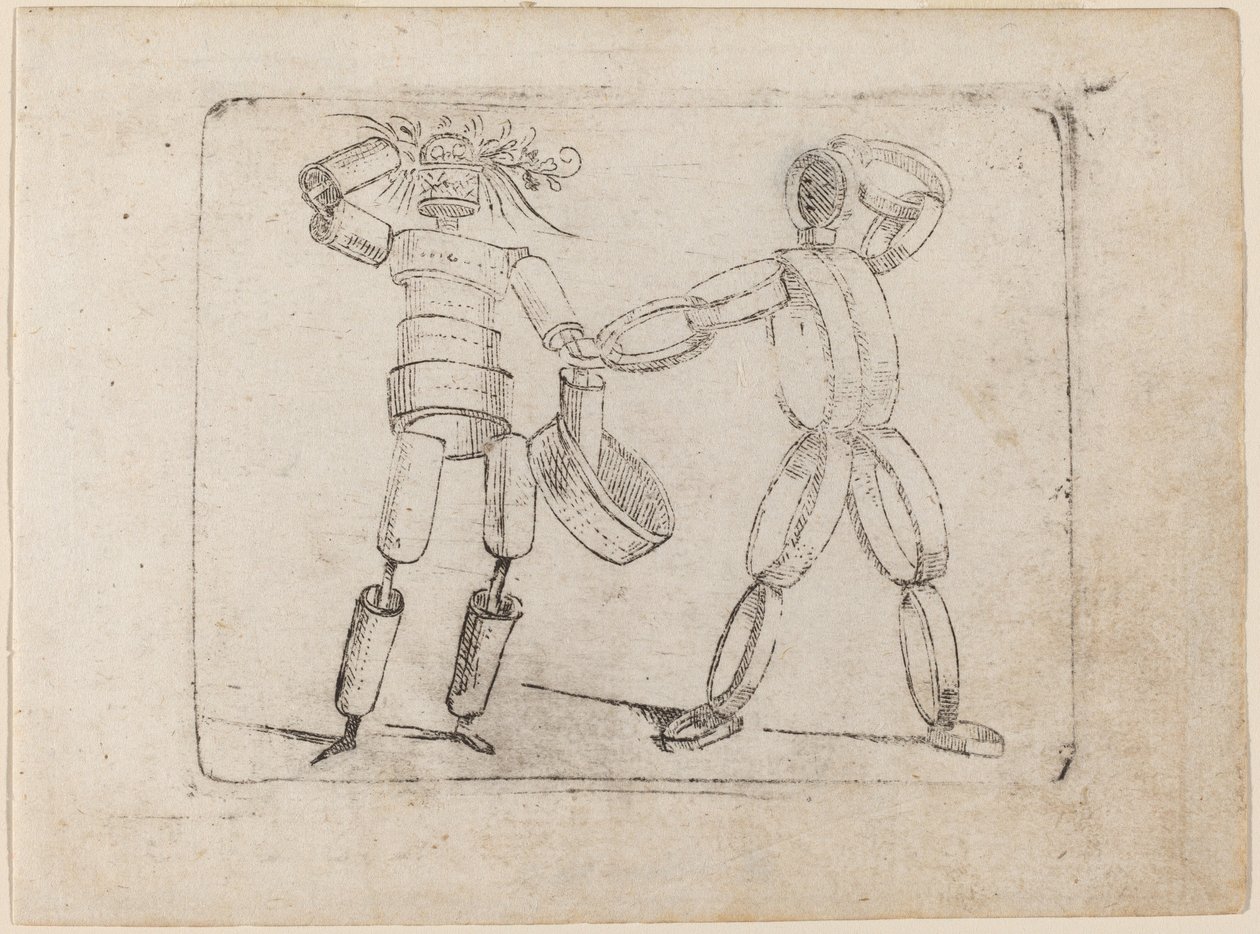 De "Bizzarie di várias figuras" de Giovanni Battista Bracelli