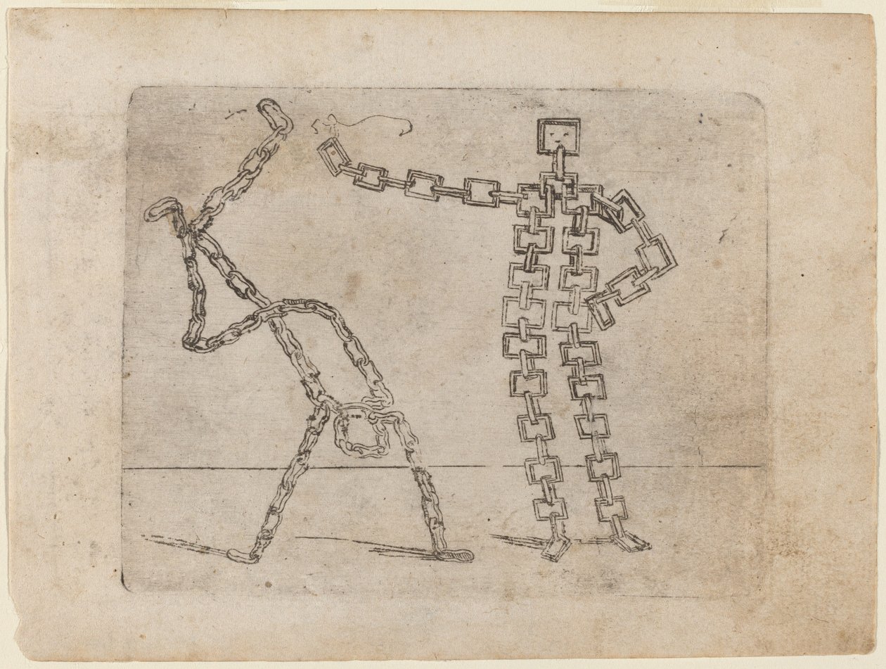 De "Bizzarie di várias figuras" de Giovanni Battista Bracelli