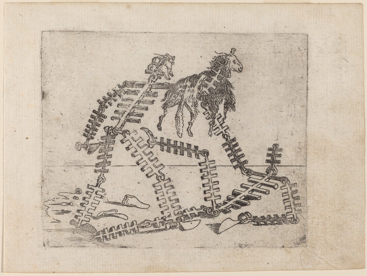 De "Bizzarie di várias figuras" de Giovanni Battista Bracelli