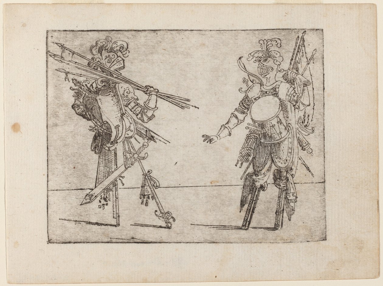 De "Bizzarie di várias figuras" de Giovanni Battista Bracelli