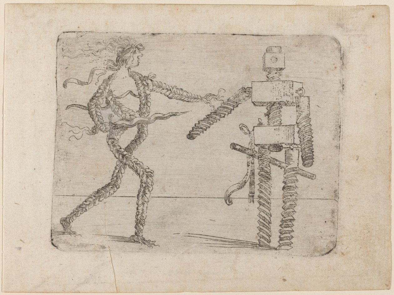 De "Bizzarie di várias figuras" de Giovanni Battista Bracelli