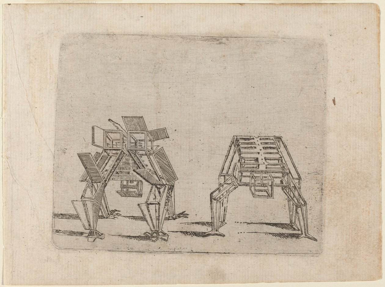 De "Bizzarie di várias figuras" de Giovanni Battista Bracelli