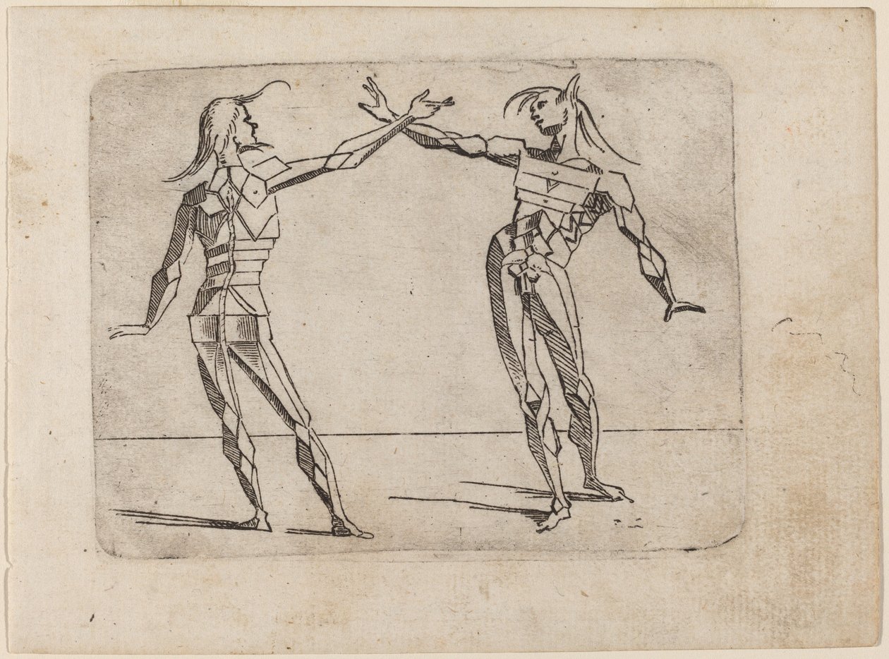 De "Bizzarie di várias figuras" de Giovanni Battista Bracelli
