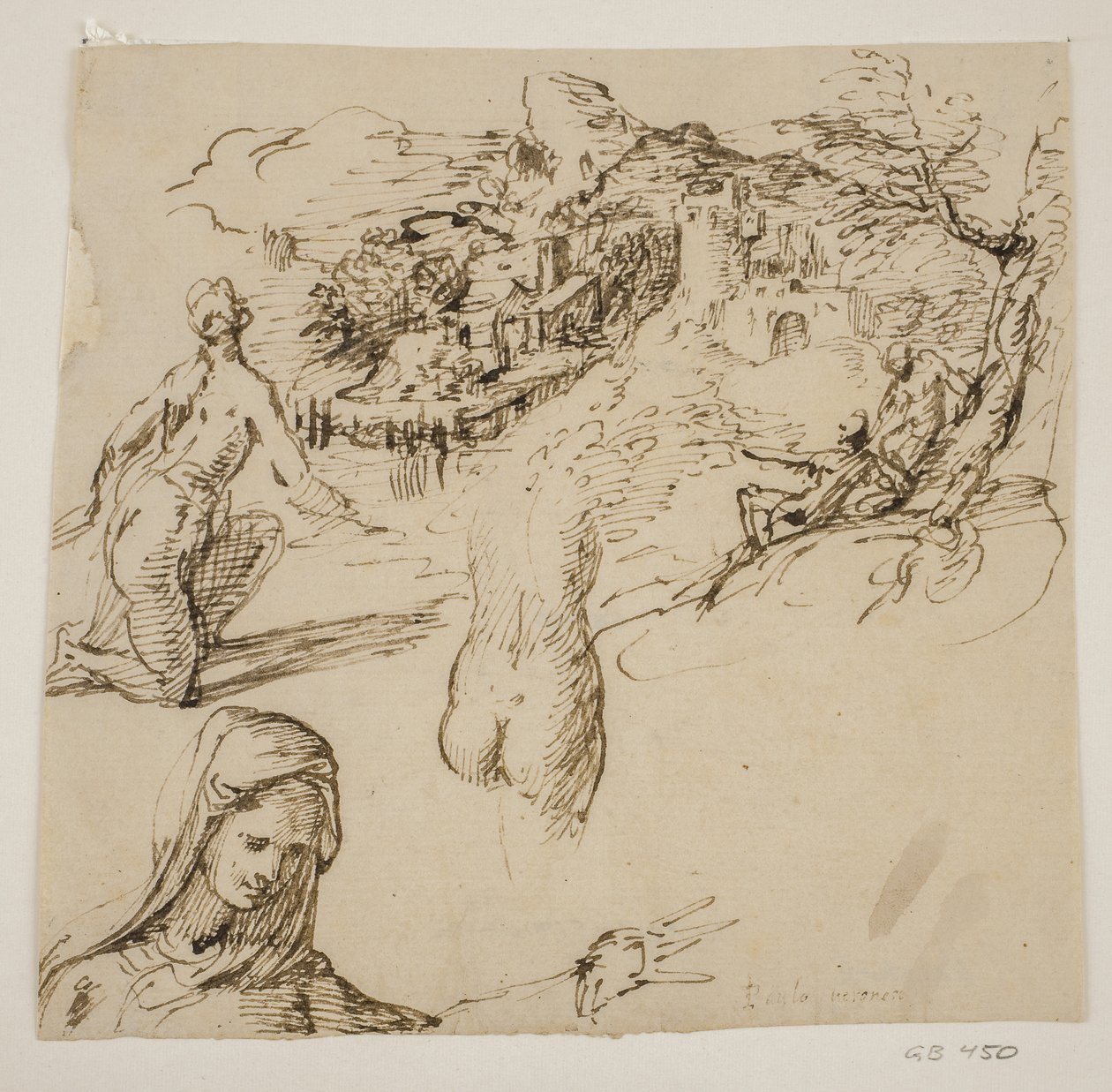 Guerreiro adormecido de Giovanni Battista Caracciolo