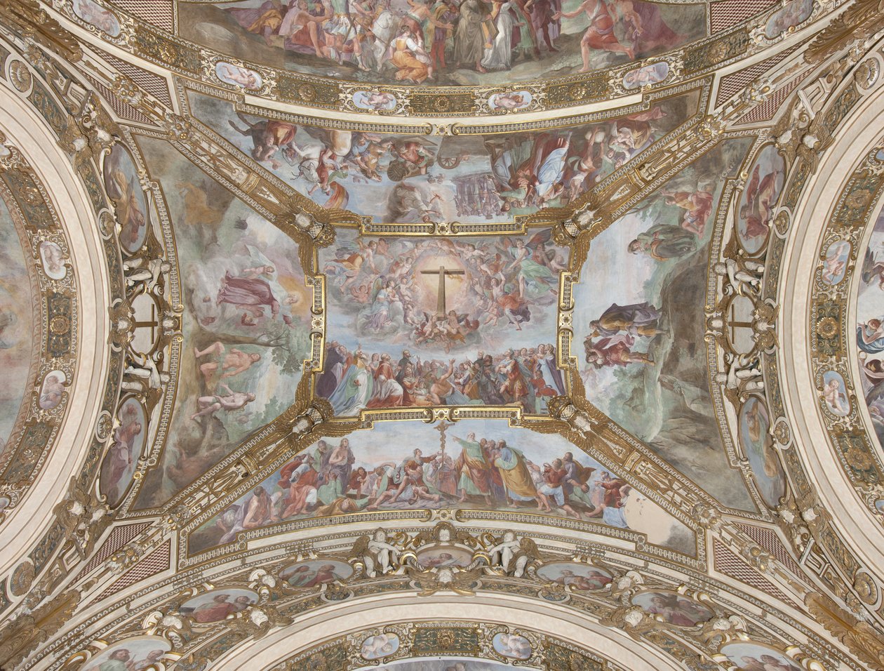 Histórias da Santa Cruz, 1631-1632 de Giovanni Battista Carlone