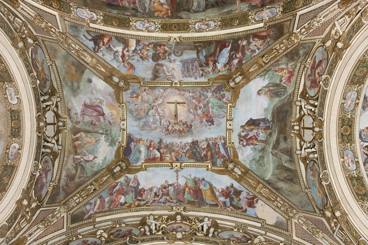 Histórias da Santa Cruz, 1631-1632 de Giovanni Battista Carlone