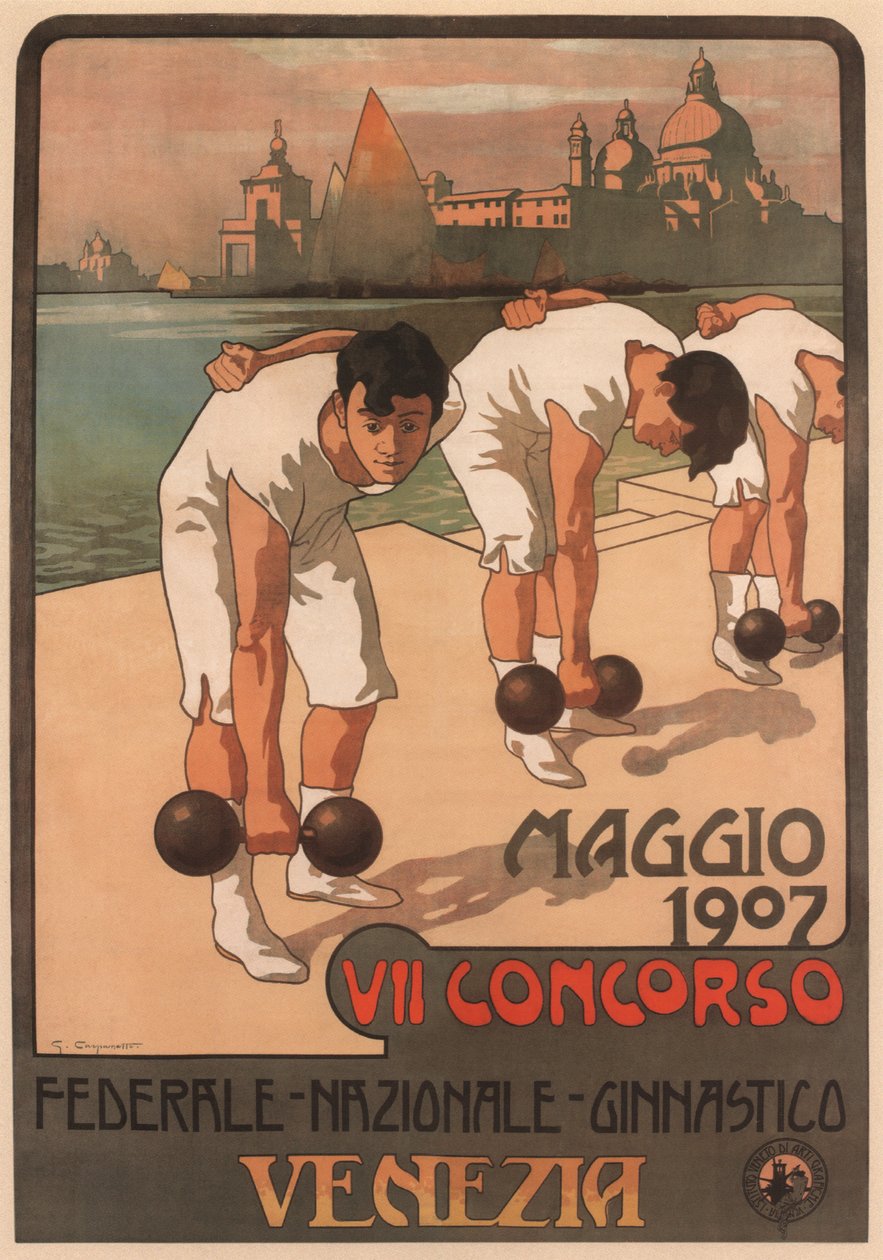 VII Concurso Federal de Ginástica, 1907 de Giovanni Battista Carpanetto