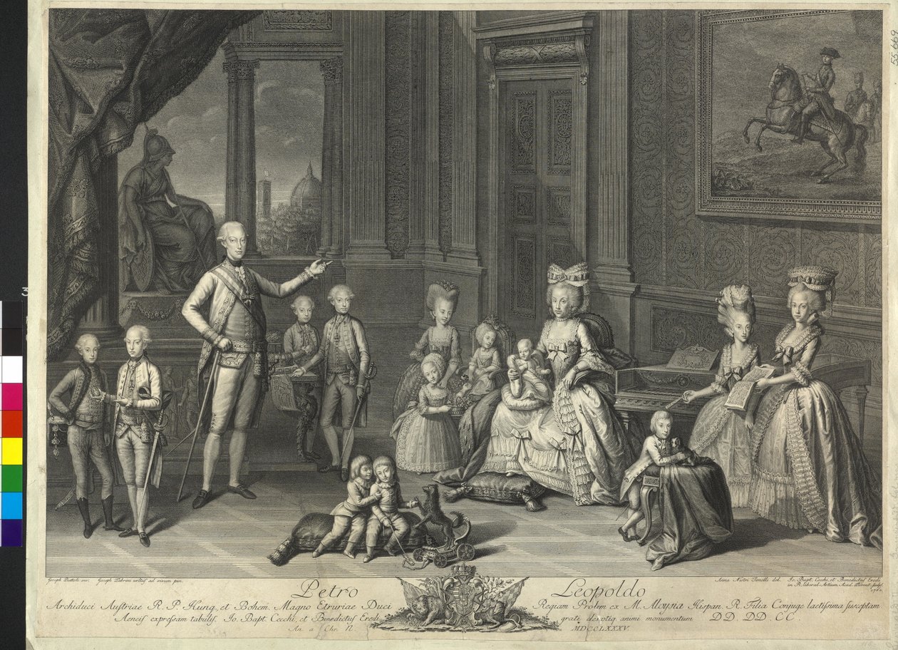 Sacro Imperador Romano Leopoldo II de Giovanni Battista Cecchi