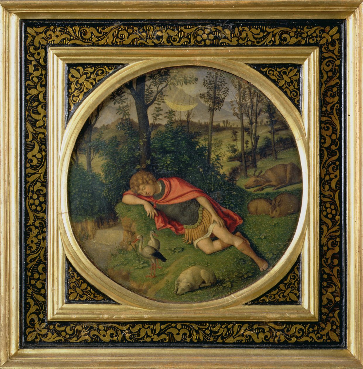 Endymion Sleeping de Giovanni Battista Cima da Conegliano
