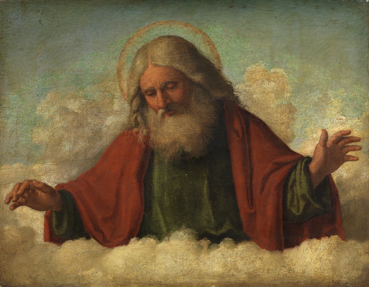 Deus Pai, c.1510-17 de Giovanni Battista Cima da Conegliano