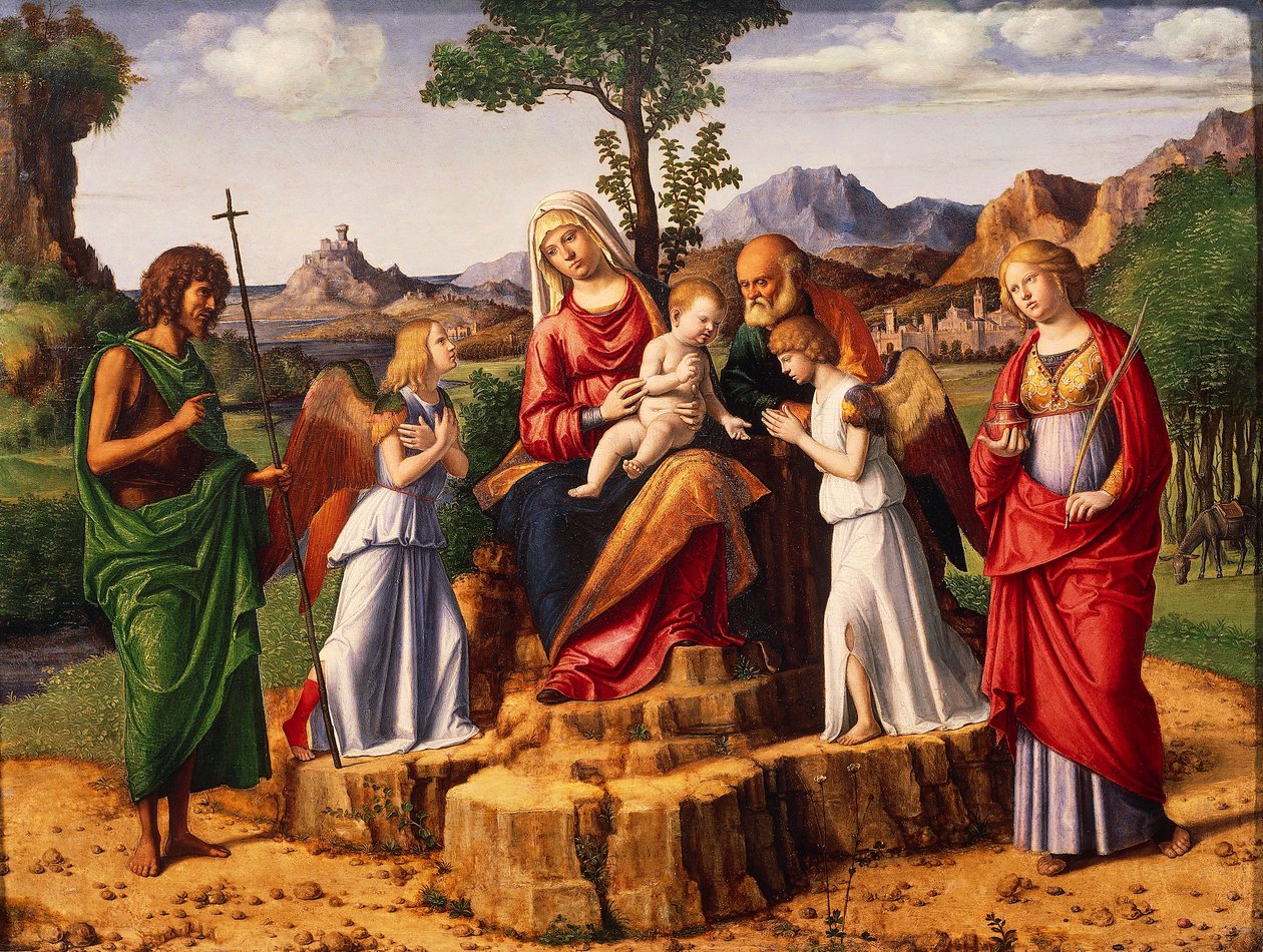 Santa conversa de Giovanni Battista Cima da Conegliano