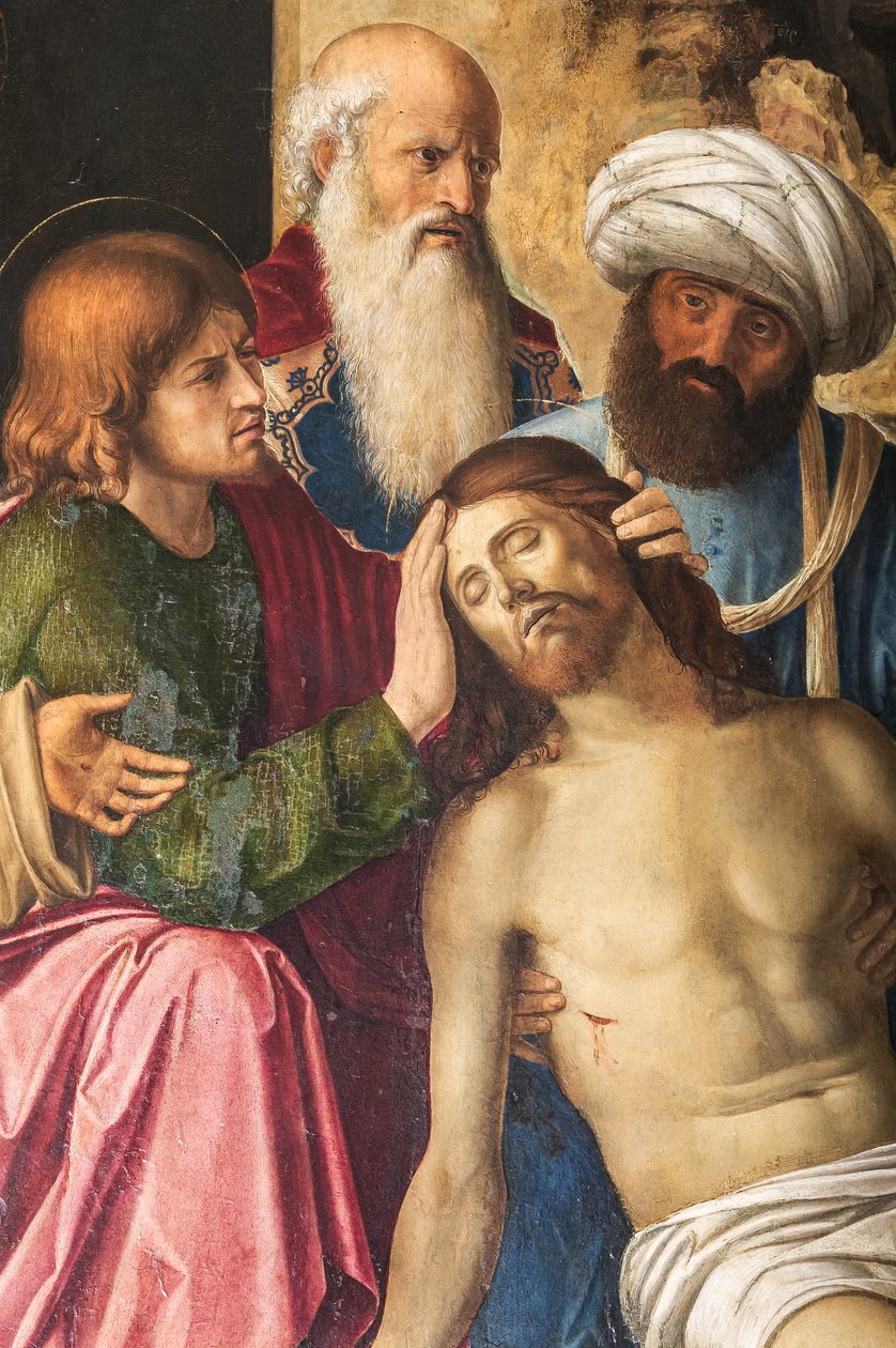 Lamentação de Cristo, detalhe de 2384598 de Giovanni Battista Cima da Conegliano