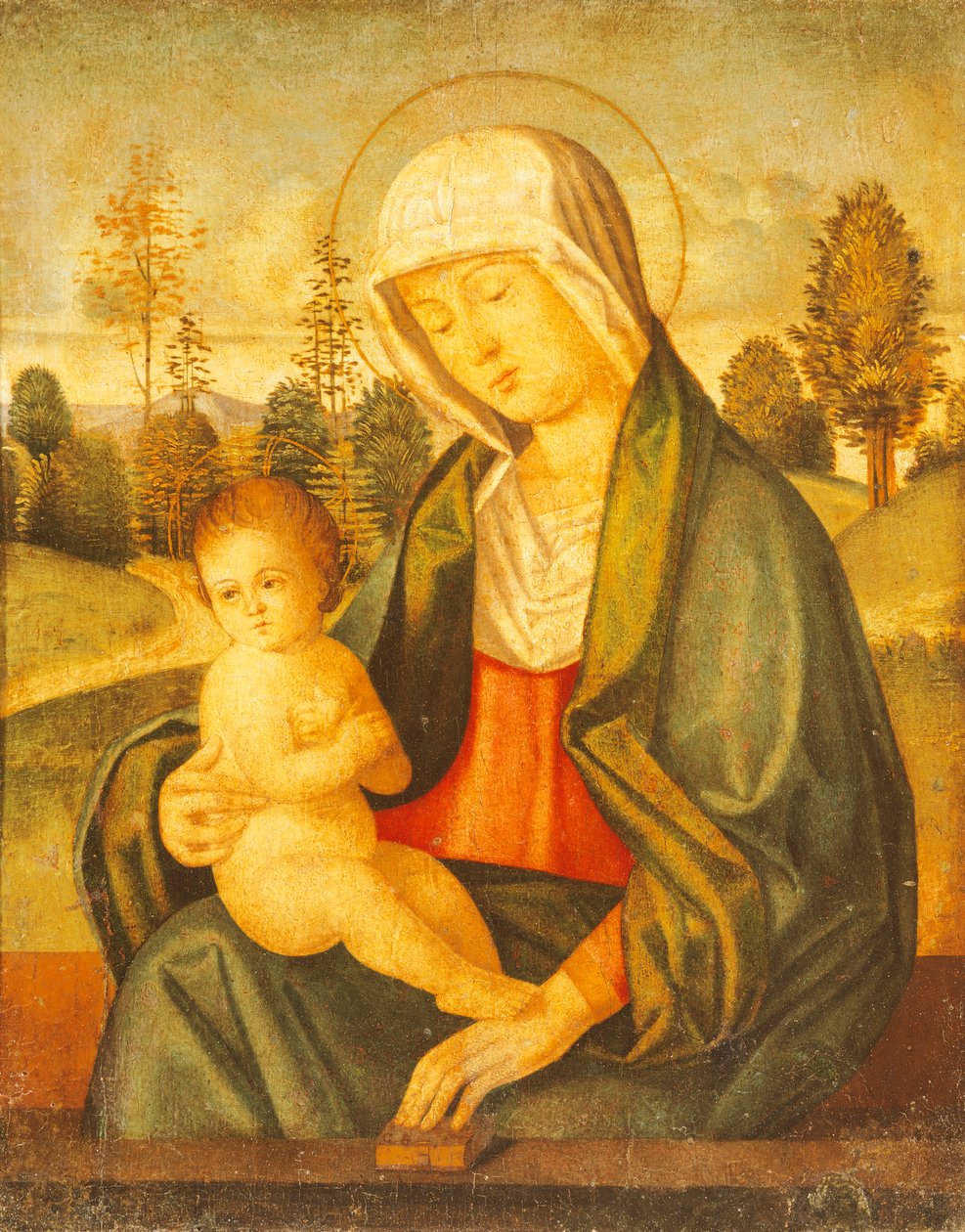 Madonna e Criança (pintura) de Giovanni Battista Cima da Conegliano