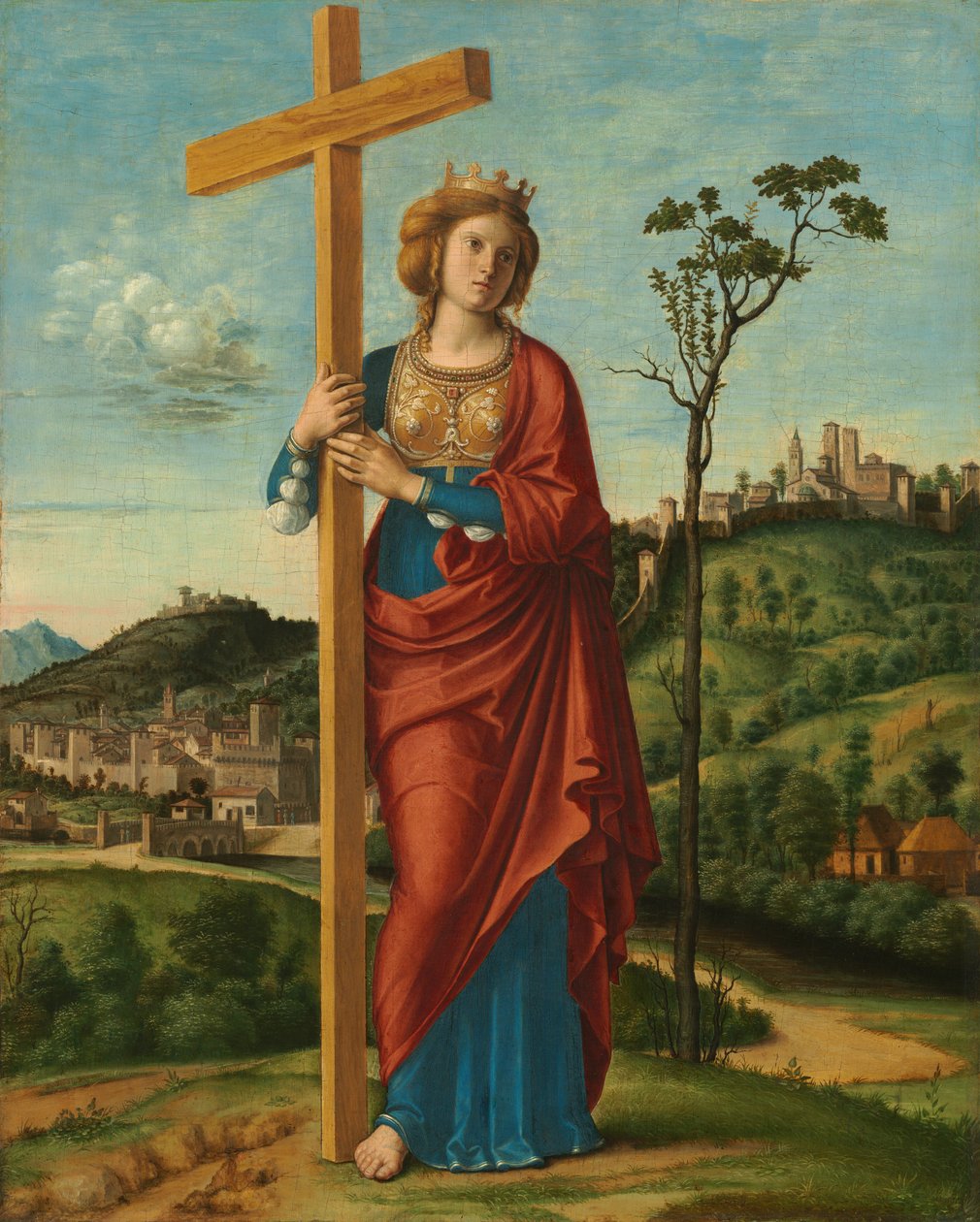 Santa Helena, c. 1495. de Giovanni Battista Cima da Conegliano