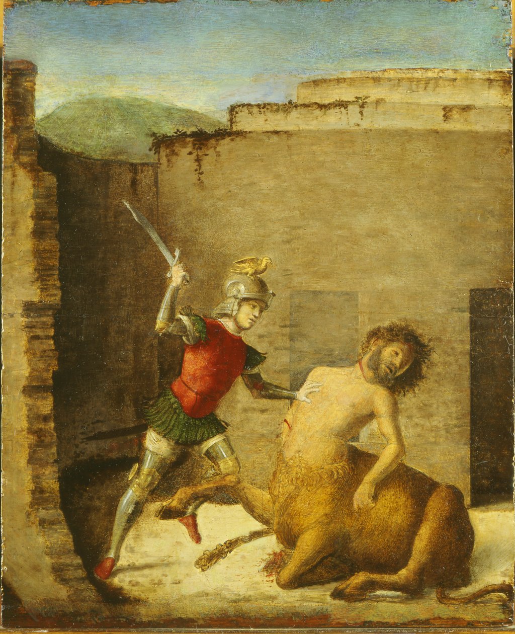 Minotauro da Matança de Teseu, 1505 de Giovanni Battista Cima da Conegliano