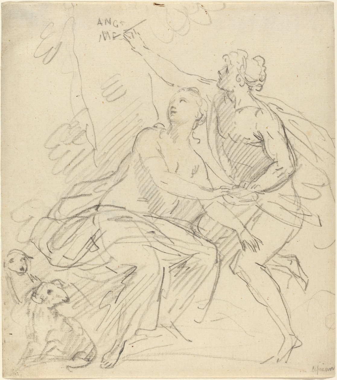 Angélica e Medoro de Giovanni Battista Cipriani