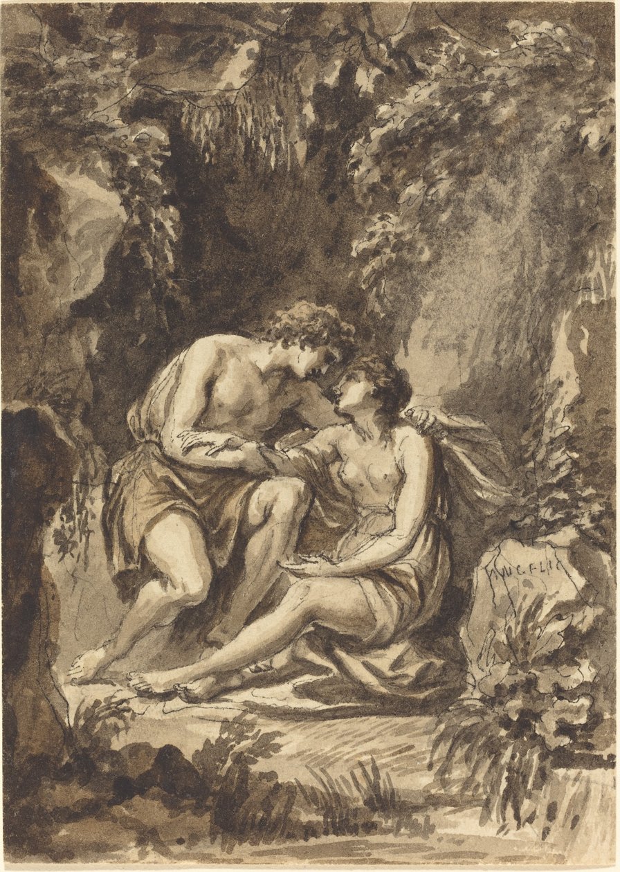 Angélica e Medoro de Giovanni Battista Cipriani