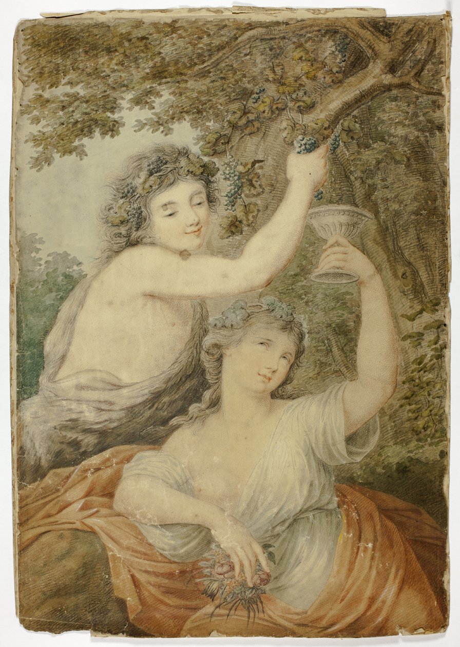 Baco e Donzela de Giovanni Battista Cipriani