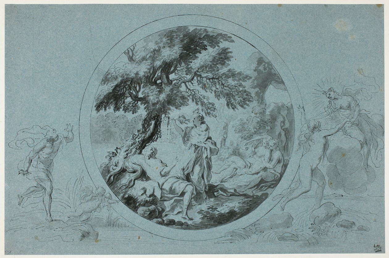 Nascimento de Adónis de Giovanni Battista Cipriani