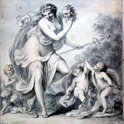 Comédia, século XVIII de Giovanni Battista Cipriani