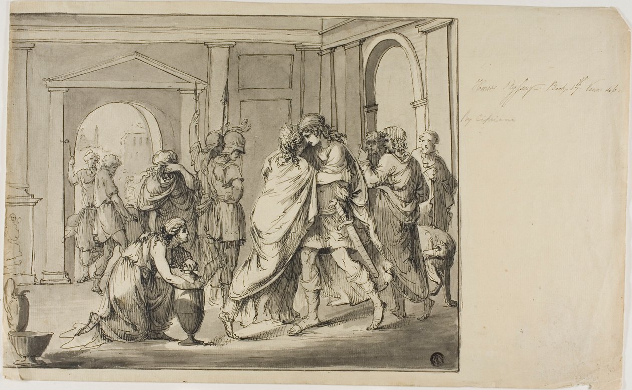 A Odisseia de Homero de Giovanni Battista Cipriani
