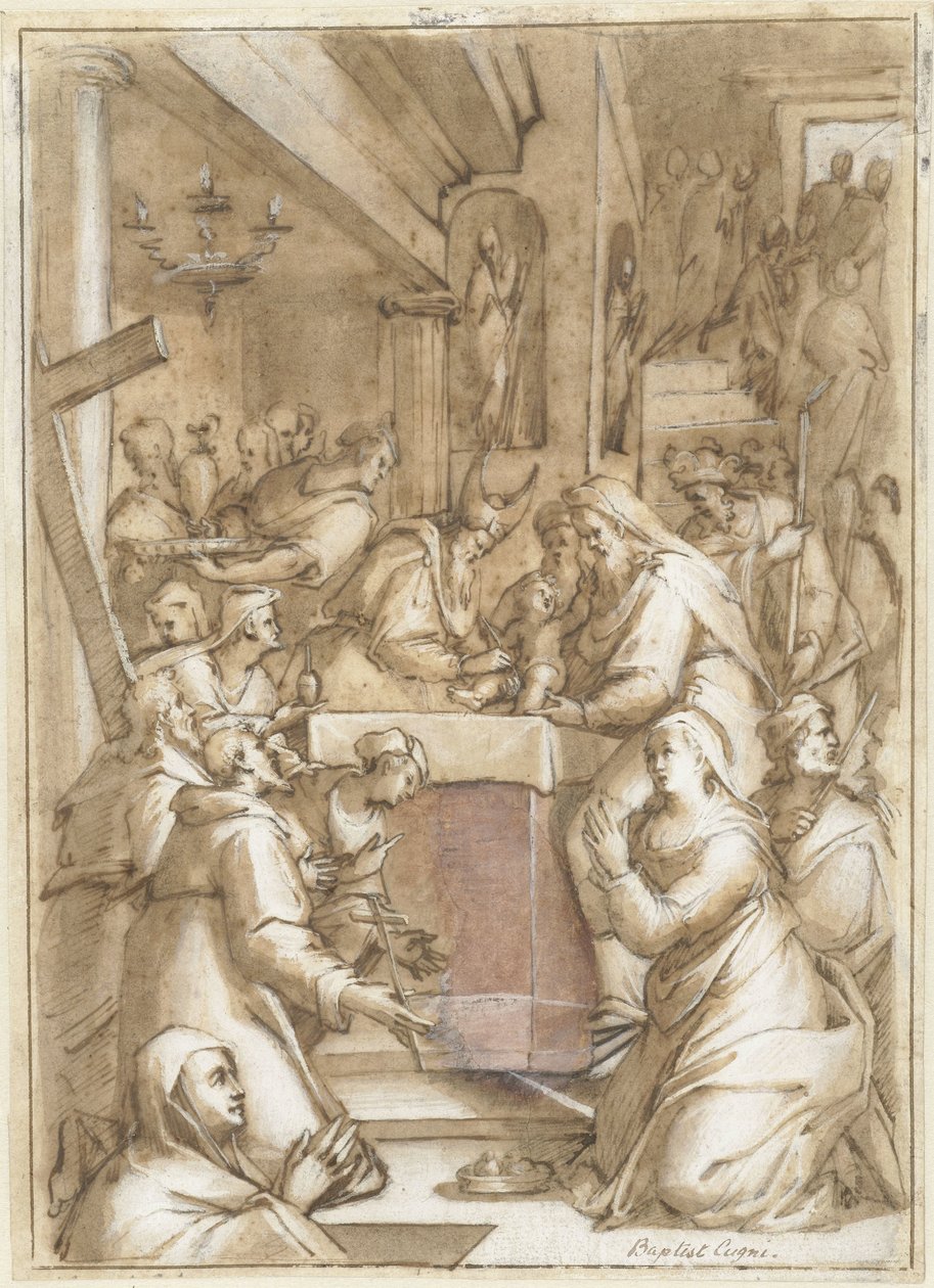 A circuncisão de Giovanni Battista Cungi