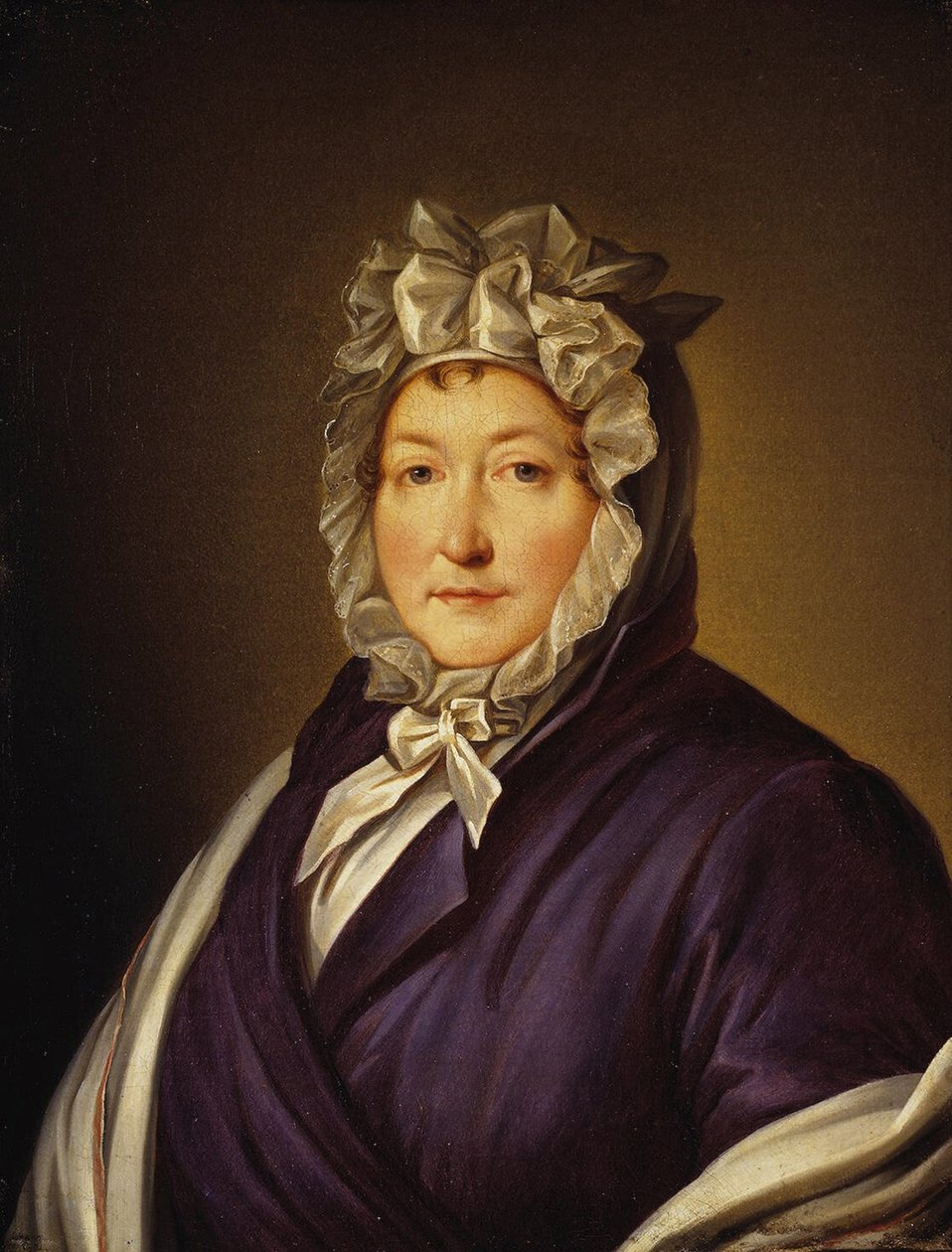 Retrato da princesa Varvara Golitsyna, née von Engelhardt 1752-1815, 1800 de Giovanni Battista Damon Ortolani