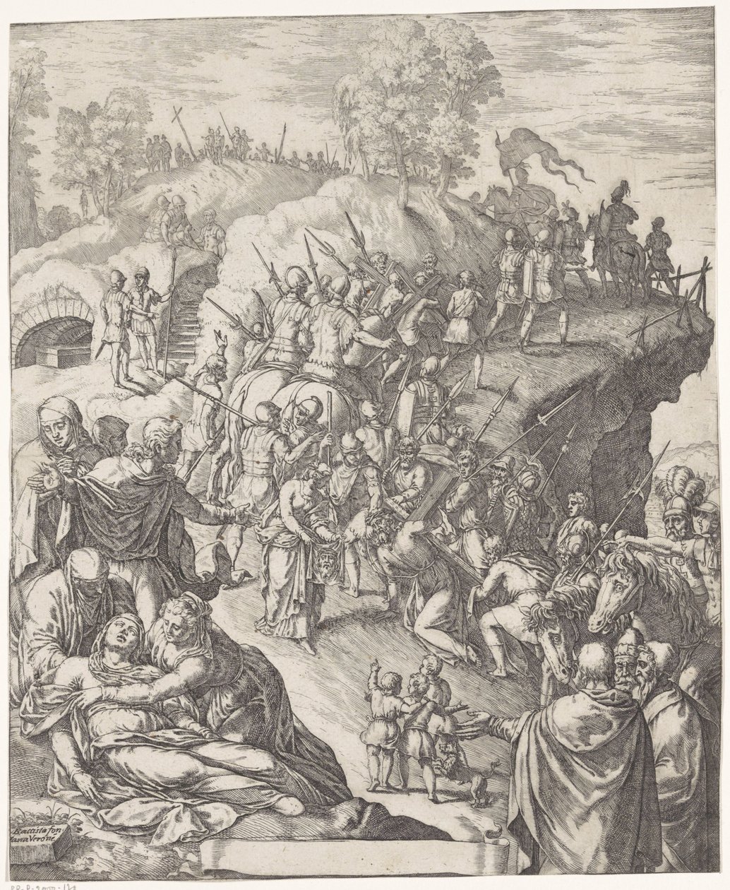 A vestimenta cruzada de Giovanni Battista Fontana