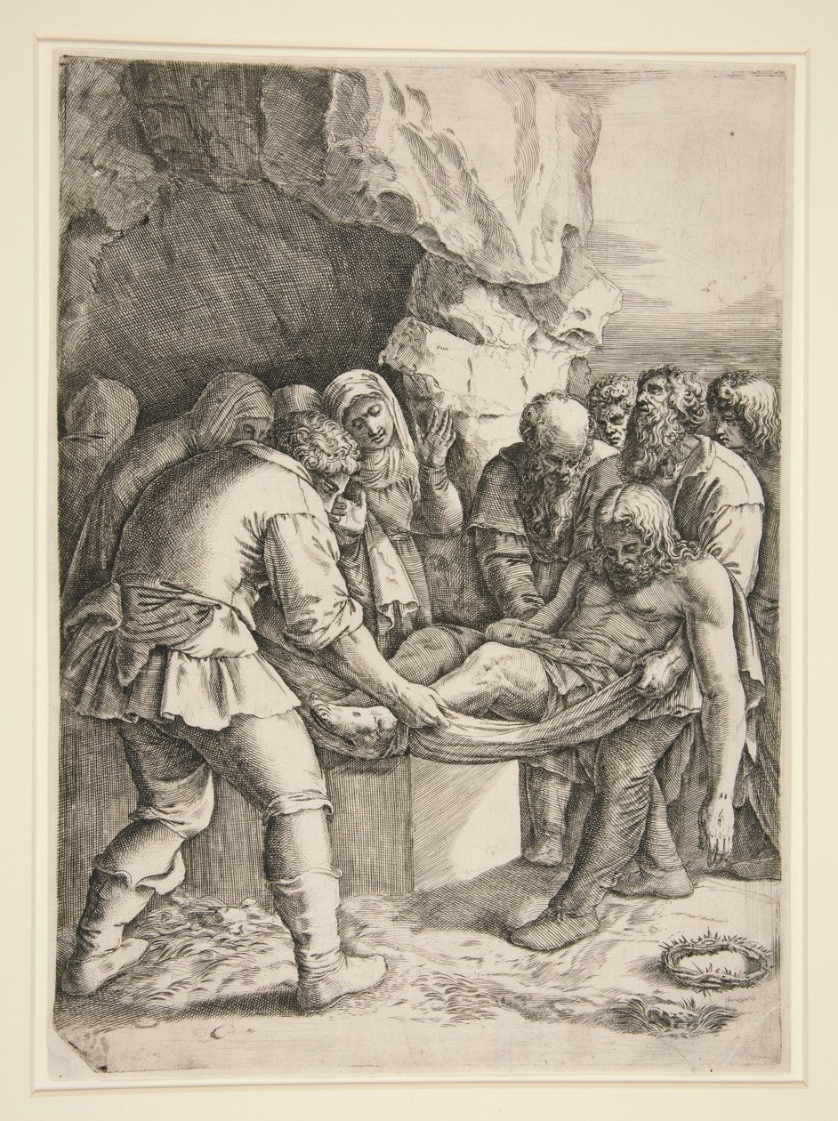 O Entombamento de Giovanni Battista Franco (called Il Semolei)