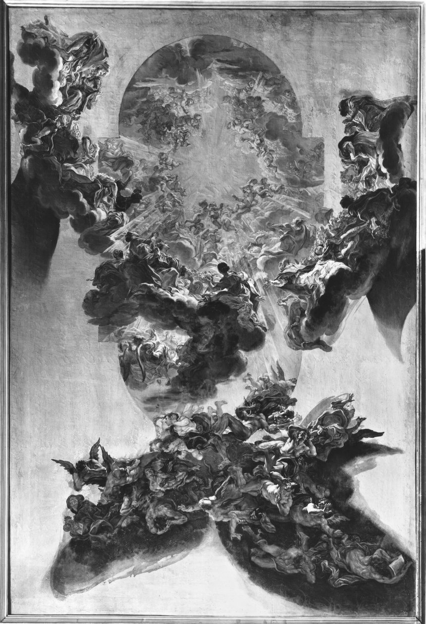 Triunfo no Nome de Jesus de Giovanni Battista Gaulli