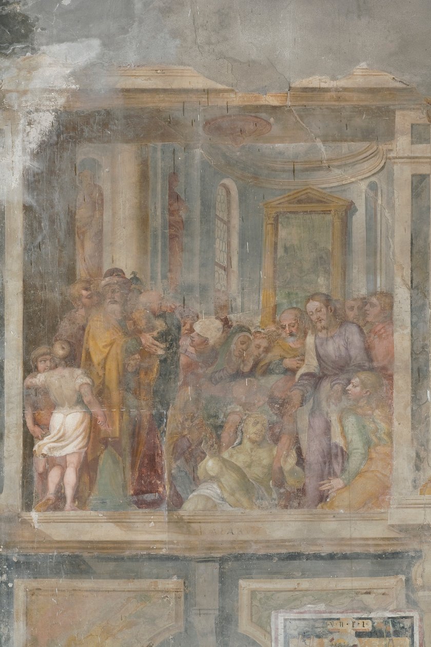 Ressurreição de Lázaro, detalhe de 3496123 de Giovanni Battista Guerinoni