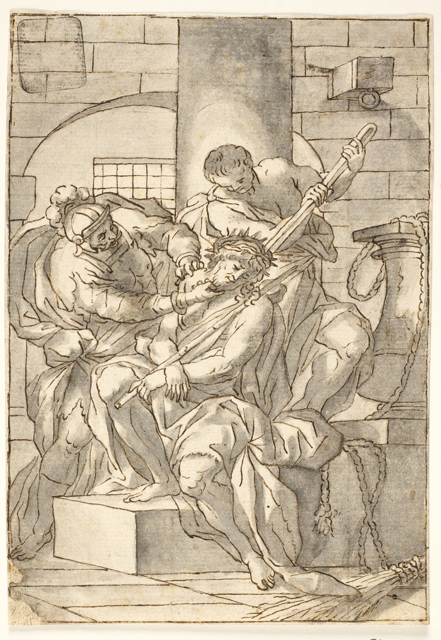 A zombaria de Cristo de Giovanni Battista Lenardi