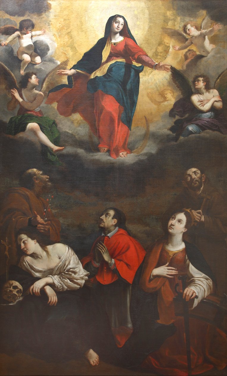 A Imaculada Conceição da Virgem. de Giovanni Battista Mercati