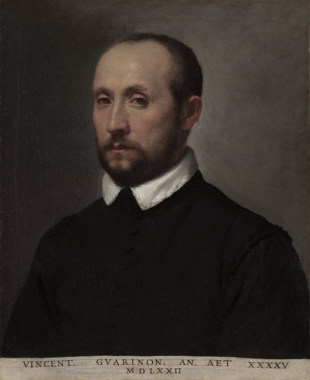 Retrato de Vincenzo Guarignoni de Giovanni Battista Moroni