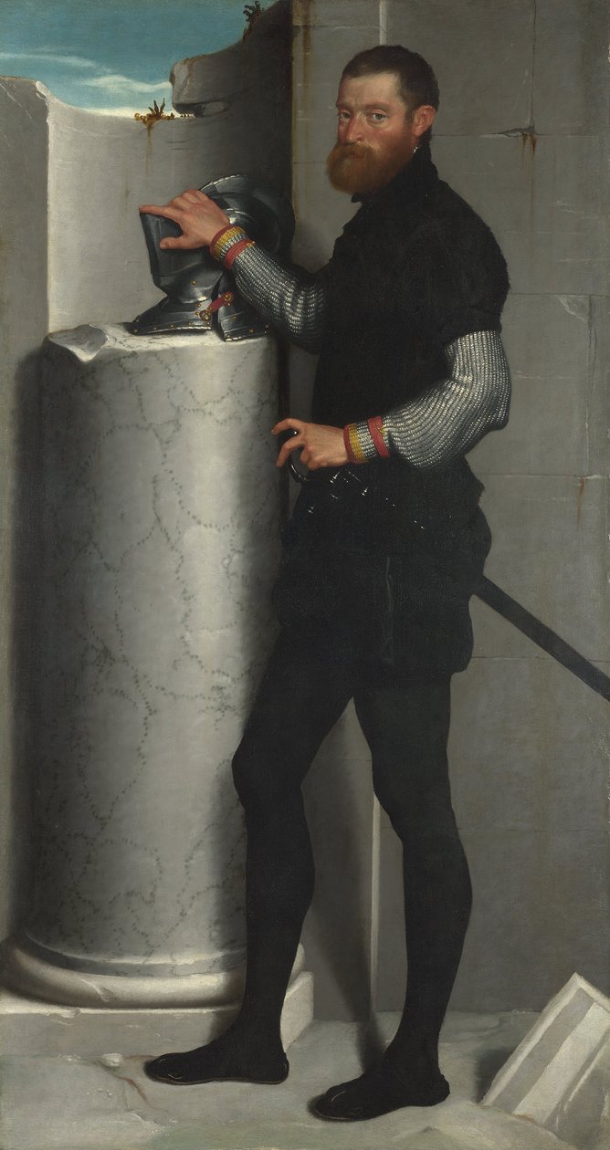Retrato de um cavalheiro de Giovanni Battista Moroni