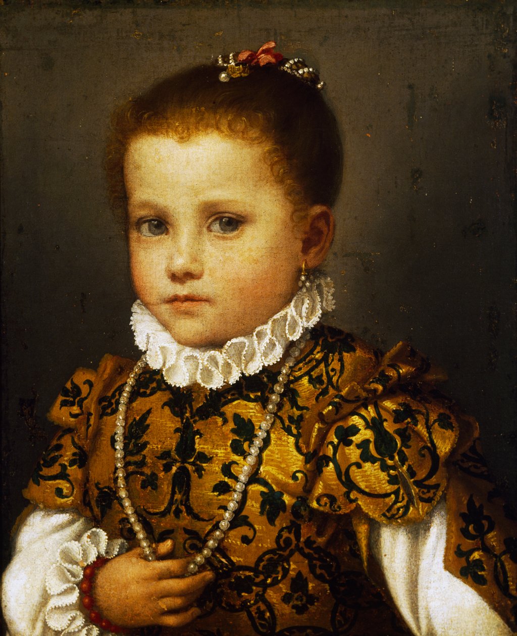 Retrato de uma menina da casa Redetti de Giovanni Battista Moroni