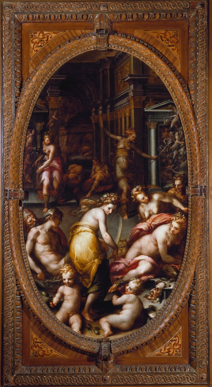 Alegoria dos sonhos (Pintura de Giovanni Battista Naldini