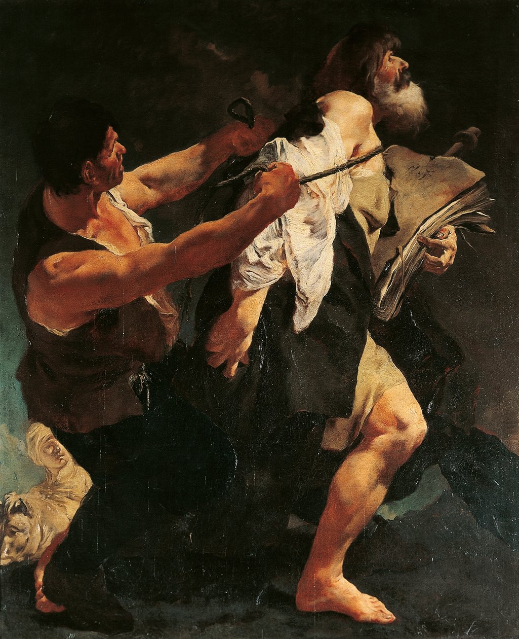 Martírio de São Tiago, de Giovanni Battista Piazzetta de Giovanni Battista Piazzetta
