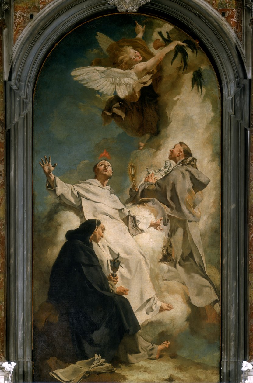 Santos Vincent Ferrer, Hyacinth e Ludovic Bertrando de Giovanni Battista Piazzetta
