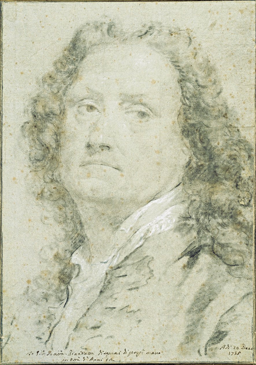 Autorretrato de Giovanni Battista Piazzetta