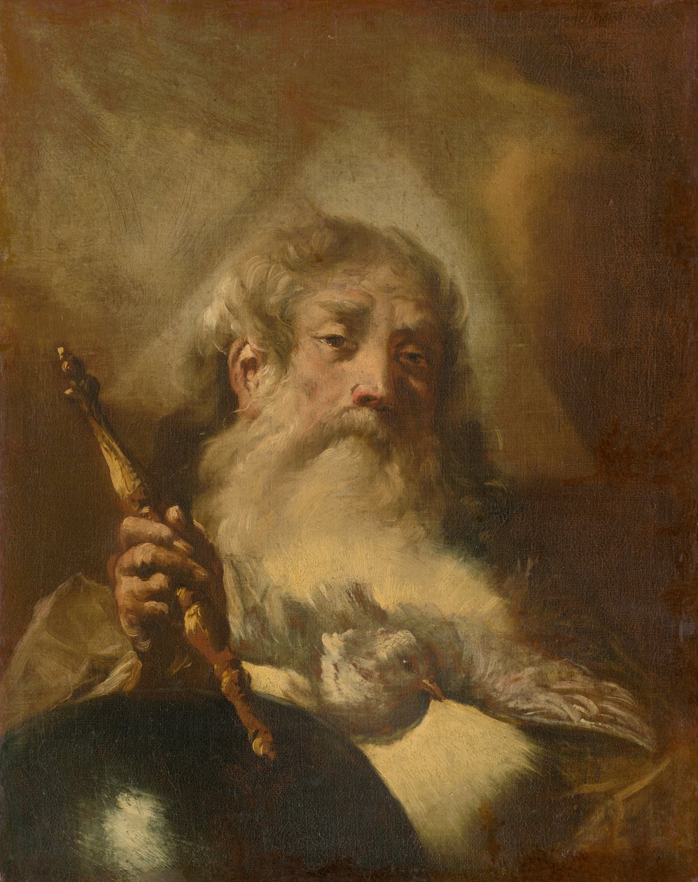 O Pai eterno, c. 1750 de Giovanni Battista Piazzetta