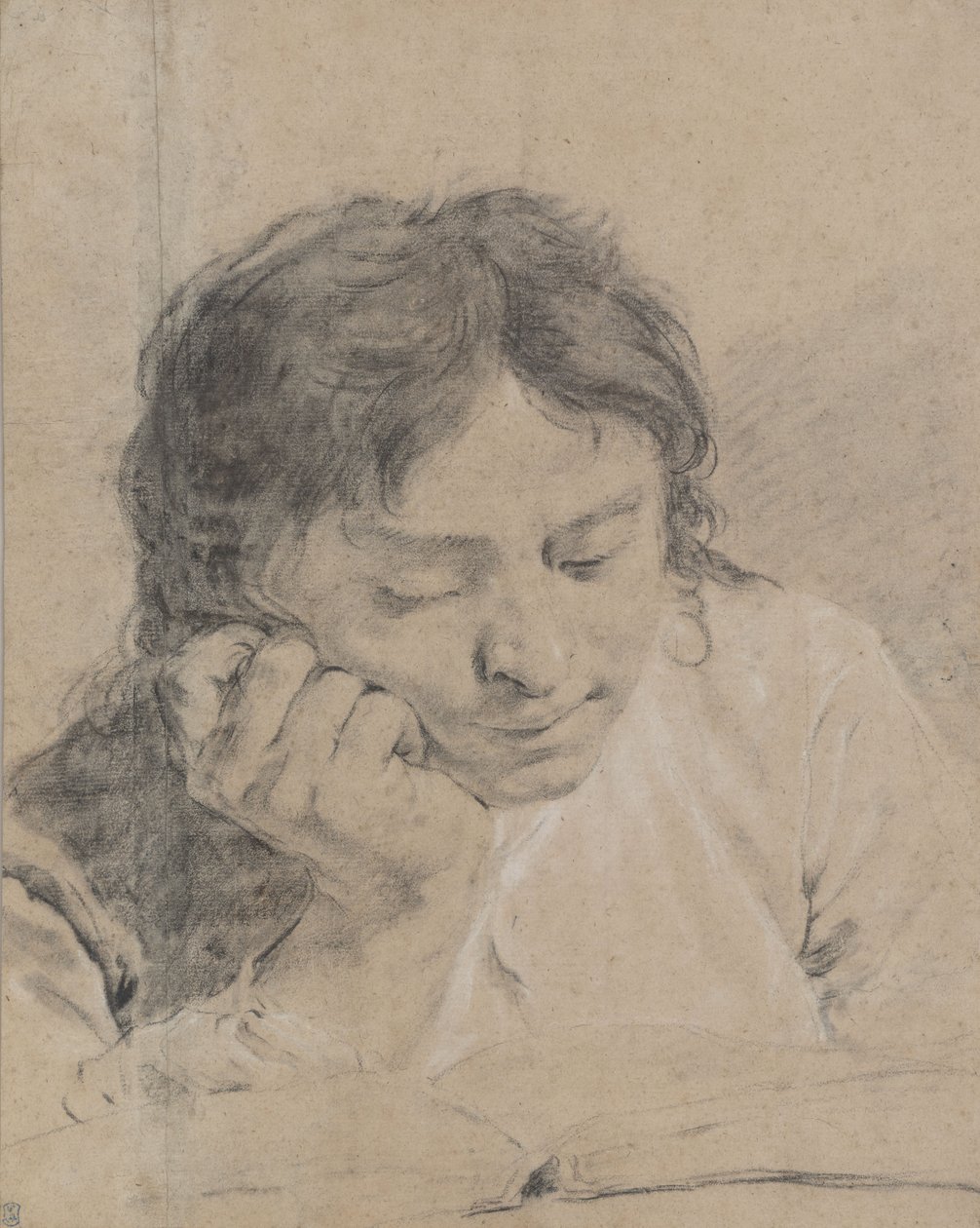 Menino a ler um livro de Giovanni Battista Piazzetta