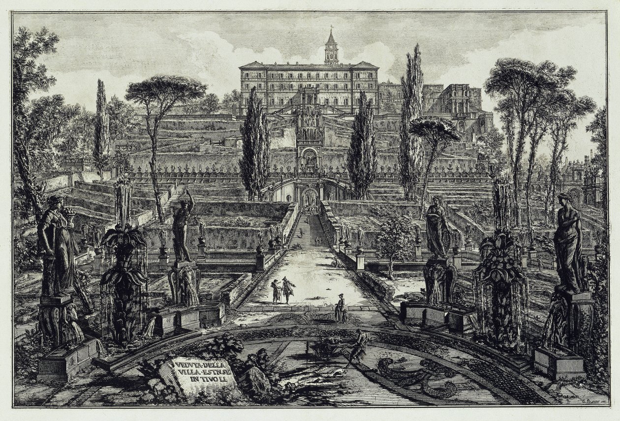 Vista da Villa d